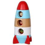 Magnetic stacking rocket