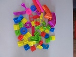 Numbers and Letters Playdough Set