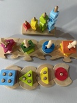 Hape Creative peg puzzles 