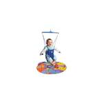 Jolly jumper with musical mat