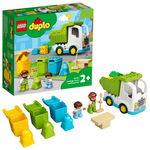 Duplo rubbish truck and recycling