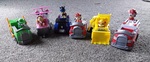 Paw patrol vehicles & figures 