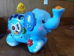 Pull and play elephant 