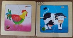 Cow and rooster puzzle