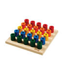 Tri-ang coloured peg board