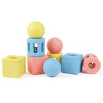 Geometric rattle trio