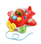 Pull & pop aeroplane