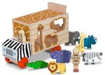 Animal rescue shape sorting truck