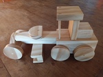 Wooden grader