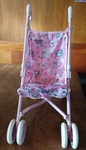 Pink push chair