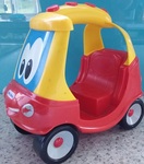 Mini little tikes hand held vehicle 