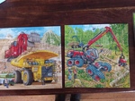 Machinery puzzles x 2