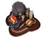 Aboriginal Humpy, Camping and Fire Play set 