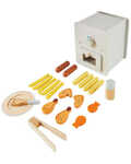 Little Town Wooden Airfryer Set