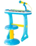 Electronic Keyboard with Stand and Microphone