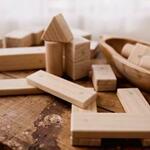 Magnetic wooden blocks 60 pc