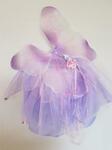 Purple fairy skirt and wings