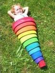Large Wooden Rainbow