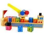 Alphabet Magnetic CRANE Cargo Boat