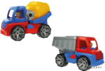 Lena Truxx Cement Mixer and Dump Truck Vehicles (no dolls)