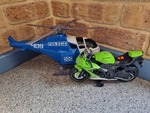 Motorbike and Helicopter