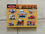 Vehicles - Melissa and Doug Sound Puzzle