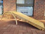 Toddler's Timber Time Climbing Arch and Ramp