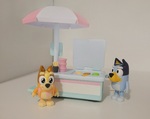 Bluey Ice Cream Cart Set