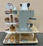 2-in-1 Wooden Cafe