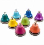 8 Note Rainbow Desk Bells