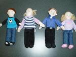 Family Finger Puppets - Set of 4