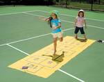Indoor Hopscotch