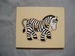 Puzzle -  Zebra - 2 piece