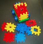 Waffle Blocks and Wheels - Small