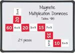 Magnetic Multiplication Dominoes - Tables 4&5