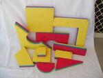 Multi-Coloured Foam Large Blocks