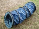 Nursery Tunnel - Blue - Black rings