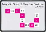 Magnetic Simple Subtraction Dominoes