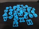 Playdough Letters and Numbers