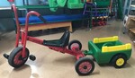 Winther Tricycle with Trailer
