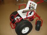 Beach Wheelchair - Red