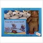 Three Billy Goats Gruff Puppets and Story Book