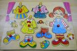 Dress Up Peg Puzzle