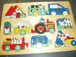 Peg Puzzle - The  Farm