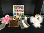 Australian Animal Hand Puppets-Set of 5