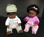 Baby Dolls with Curly Hair