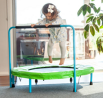 Trampoline - Blue and Green