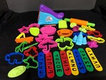 Playdough - Mixed Shapes and Stamping Machine