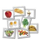 Photographic Learning Cards Food