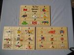 Peg Puzzles - My First Alphabet